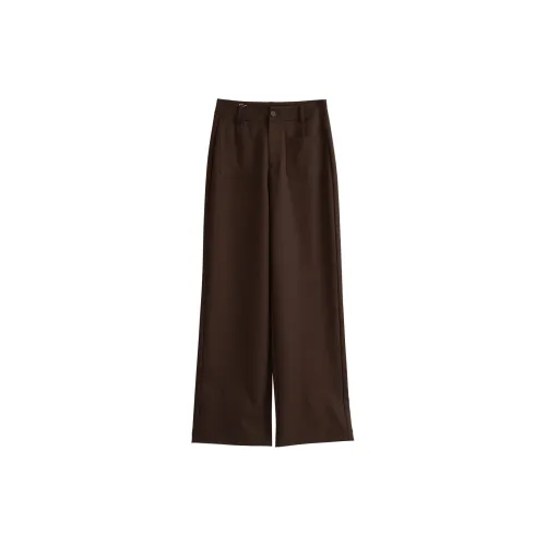 Olrain Casual Pants Women's Coffee