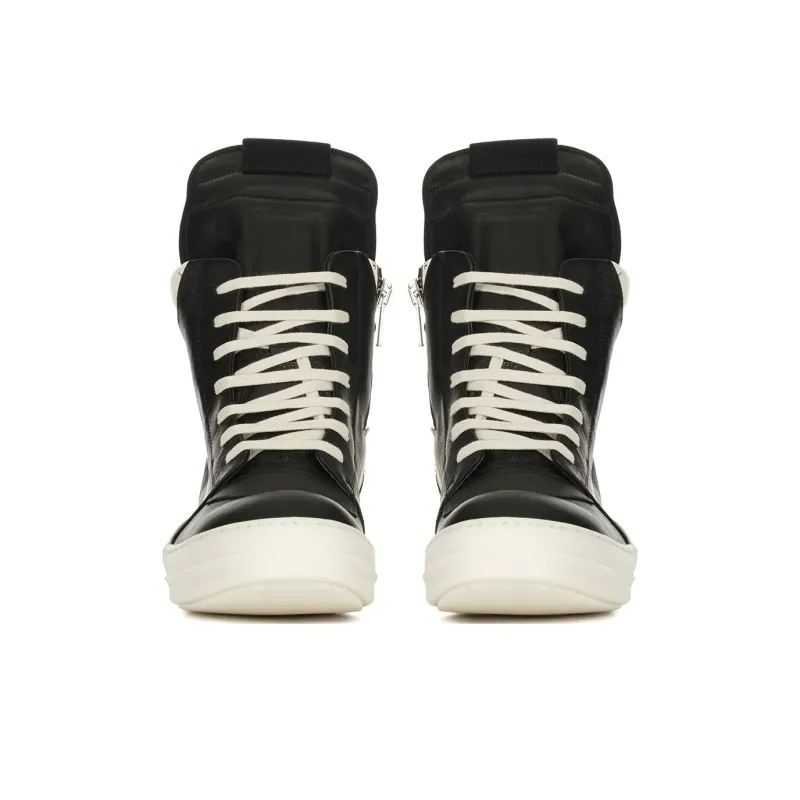 RICK OWENS Lido Geobasket Black Women's-2