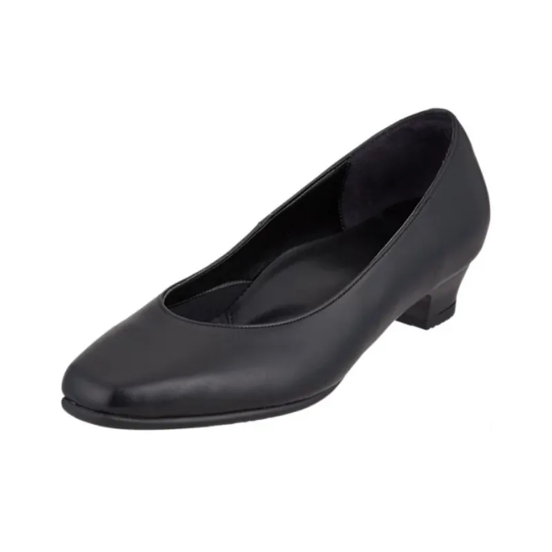 Asics Pedala Heel 3E Casual Single Shoes Women's Black-2