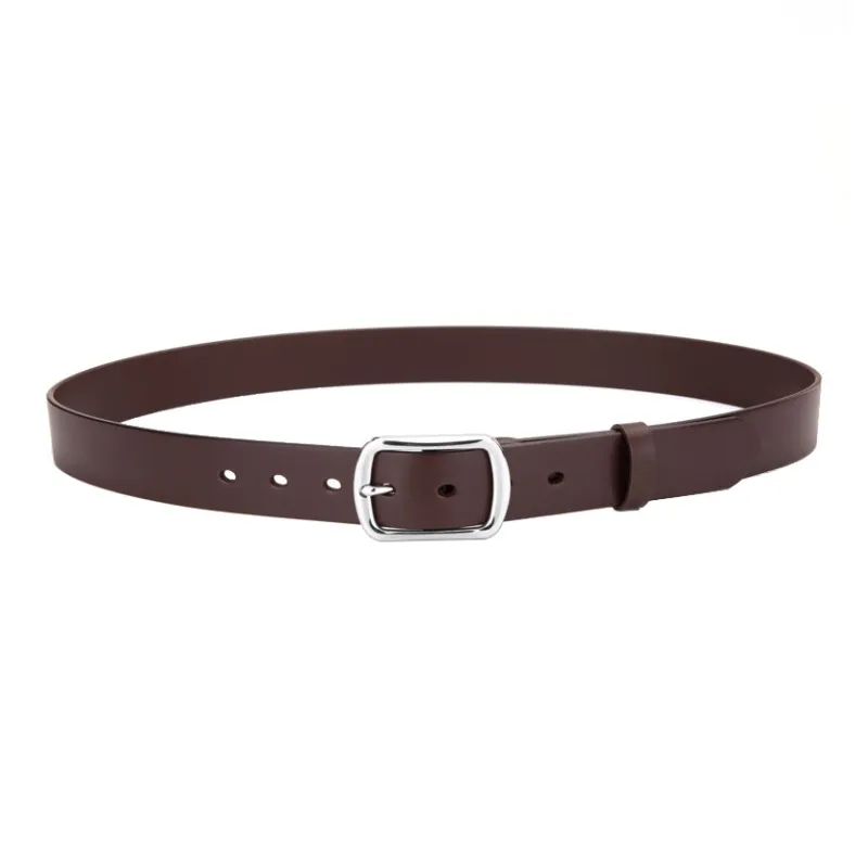 Cows Reign Single Layer Top Grain Cow Leather Leather Belts Men's Width 3.4cm-9