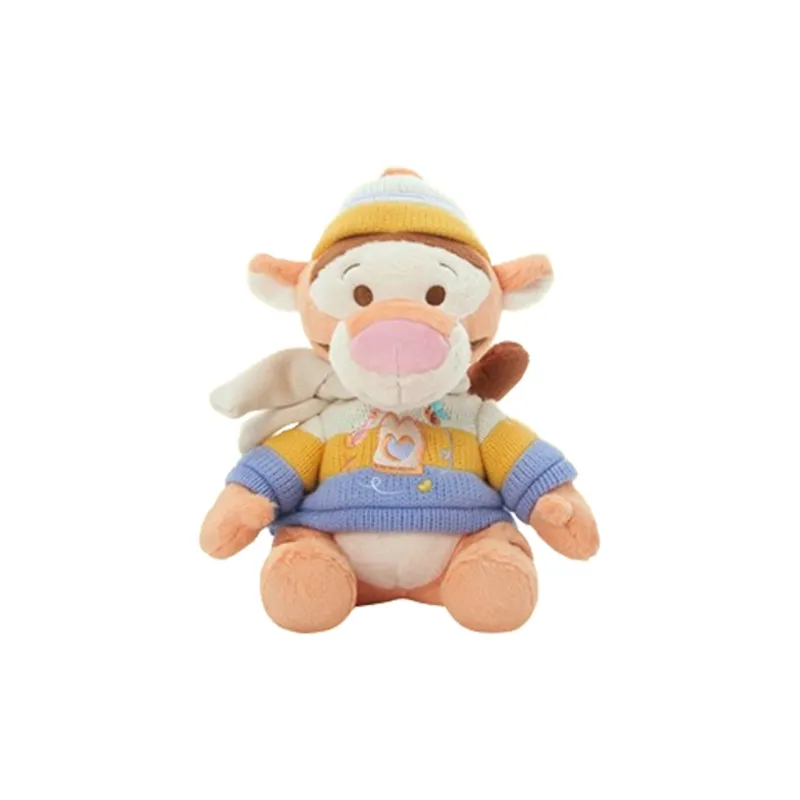 Disney Tigger 2023 Winter Winnie The Pooh Dolls Plush Doll 22cm Height-0