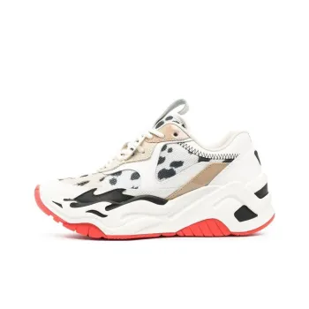 Just Cavalli Gymnastics Low-Top Casual Shoes Women's White Black Red