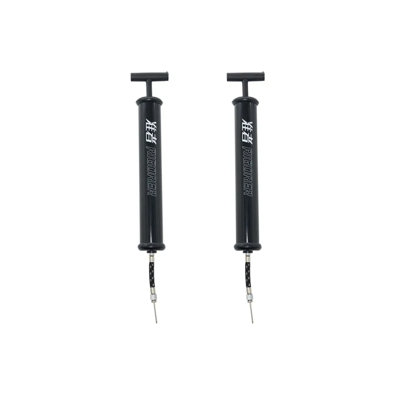 RIGORER Pump Inflation Needle Set Black PVC+Iron Plated All One Size Inflatable Equipment-5