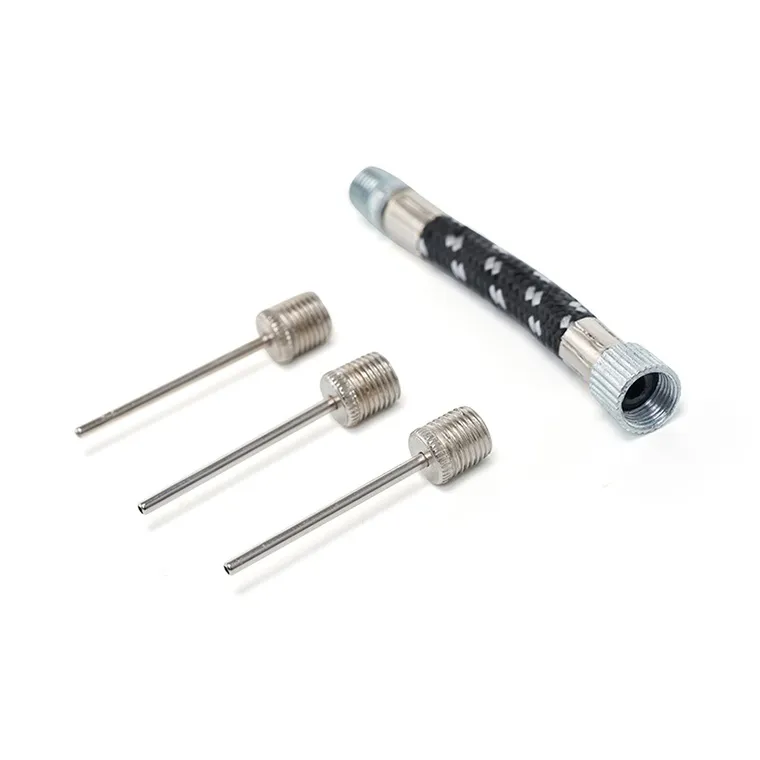 RIGORER Pump Inflation Needle Set Black PVC+Iron Plated All One Size Inflatable Equipment-3