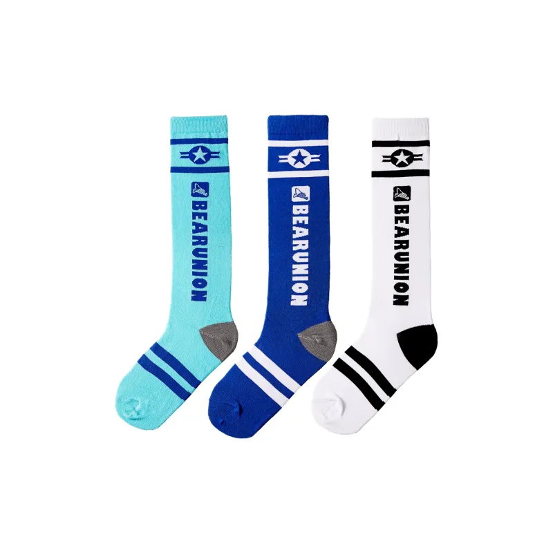 BEAR UNION Knee High Socks Unisex Combo Set-58