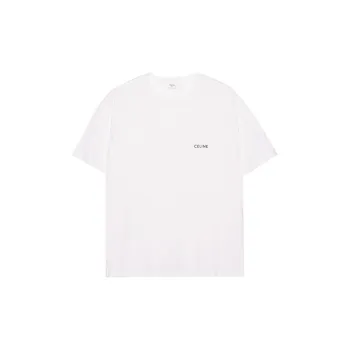 CELINE Loose T shirt In Cotton Jersey