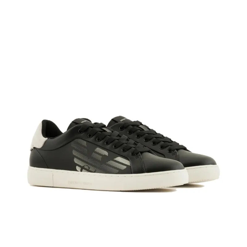 EMPORIO ARMANI ASV Eagle-ebemllished Sneakers-2