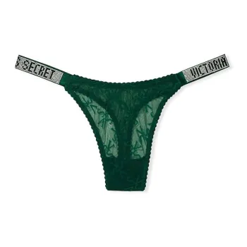 VICTORIA'S SECRET Underpants Women's 1 Pack Dark Green