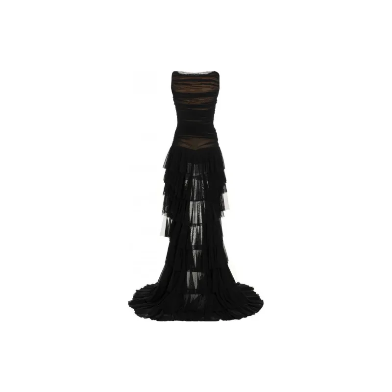 NORMA KAMALI FW23 Sleeveless Dress Women's Black-1