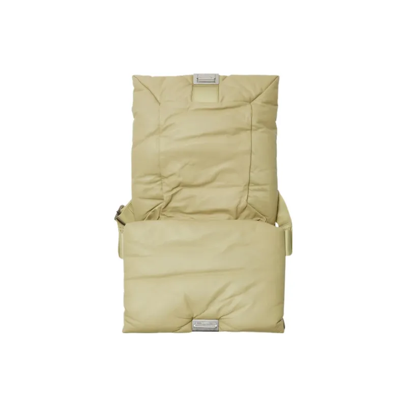 Burberry Calfskin One Shoulder Handbag, Crossbody Bag Men's Hunter Beige-3