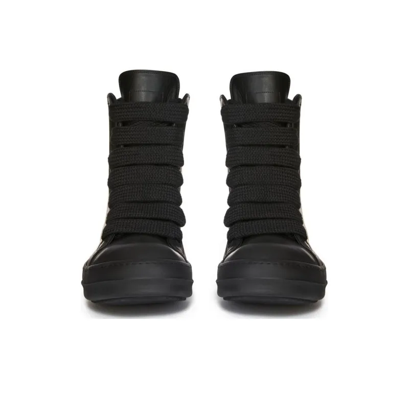 RICK OWENS Lido Ramones High Top Black SS24-2