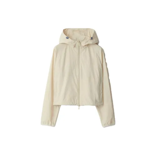 Burberry Jackets Women's Soap White