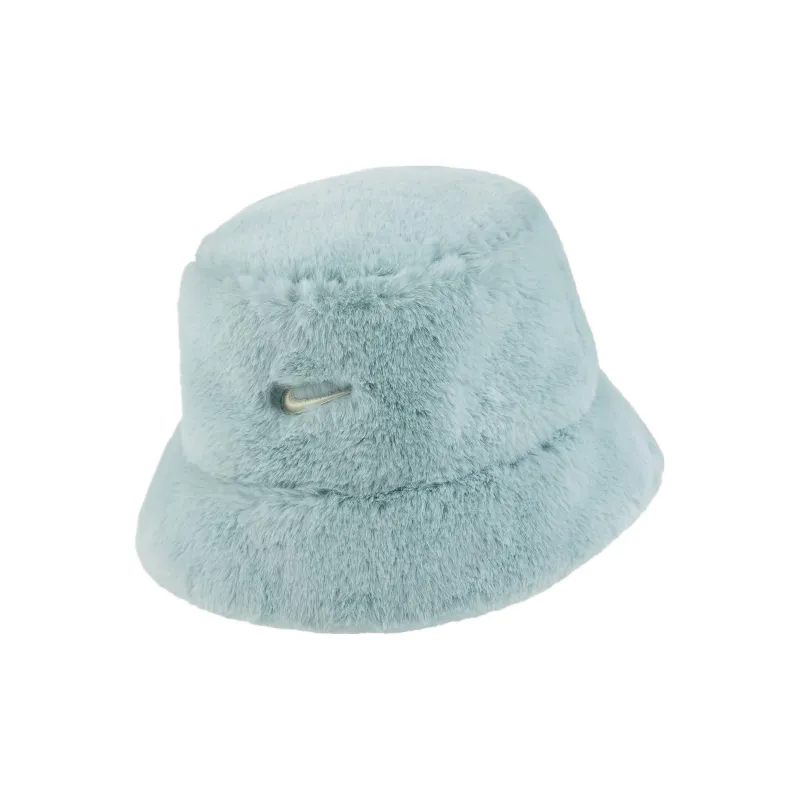 Nike Polyester Acrylic Fiber Bucket Hats Women's Blue-1