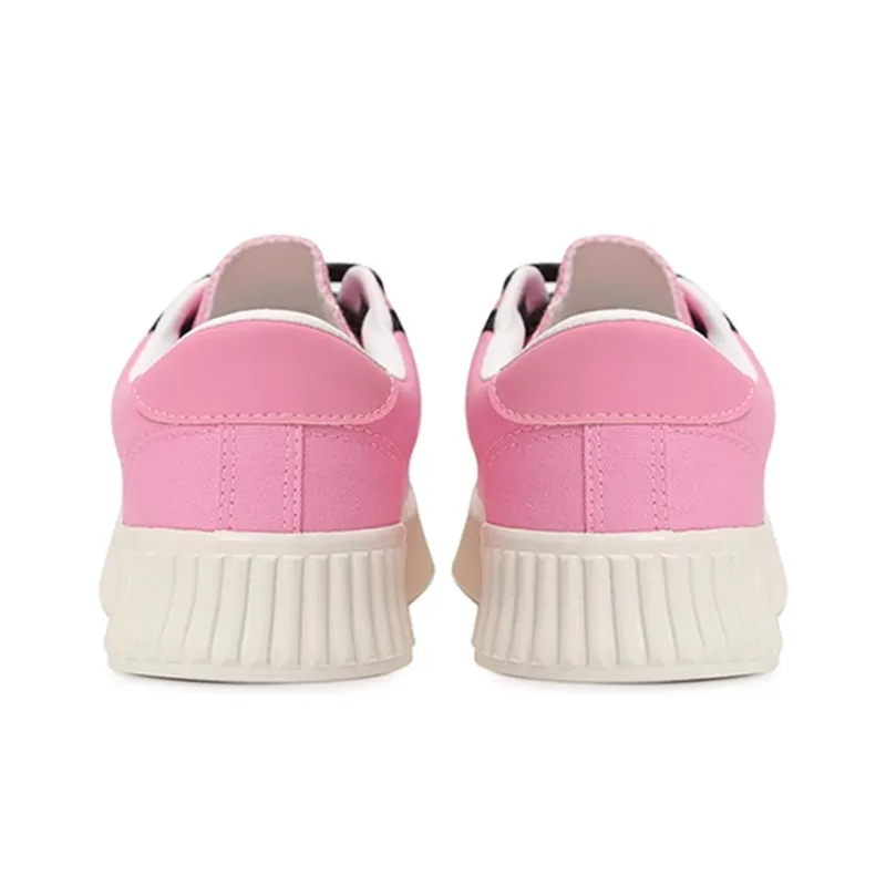 DUMPTY x KENTTI Low-Top Skateboard Shoes Women's Pink-3