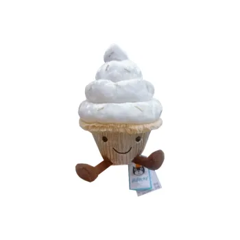 JELLYCAT Gourmet Collection Paper Cup Cake Dolls Plush Doll Medium Size Height