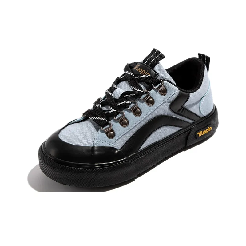TUOPIN Dopamine Outdoor Dressing Wear resistant And Lightweight Low Top Canvas Shoes Unisex-1
