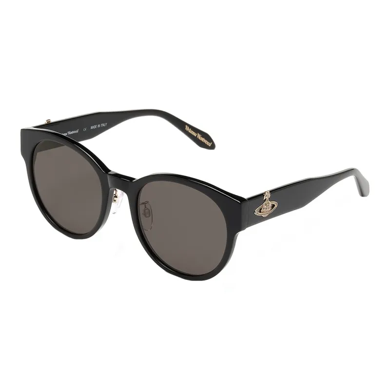 Vivienne Westwood Acetate Oval Sunglasses Unisex Black-0
