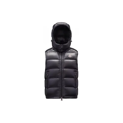 Moncler Vests Men Black