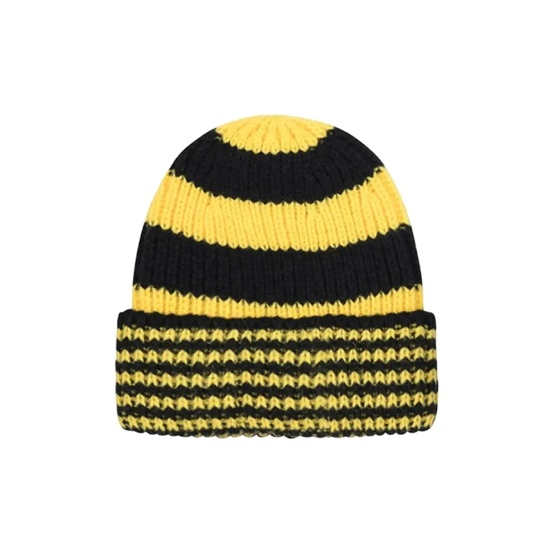 Stussy Striped Big Basic Beanie-1