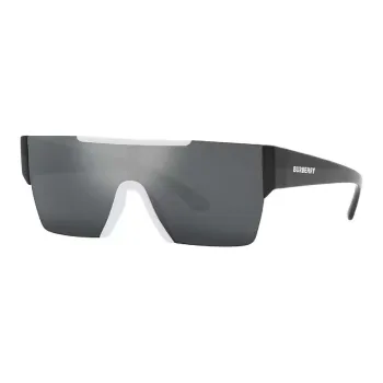 Burberry Acetate Square Sunglasses Men's Black