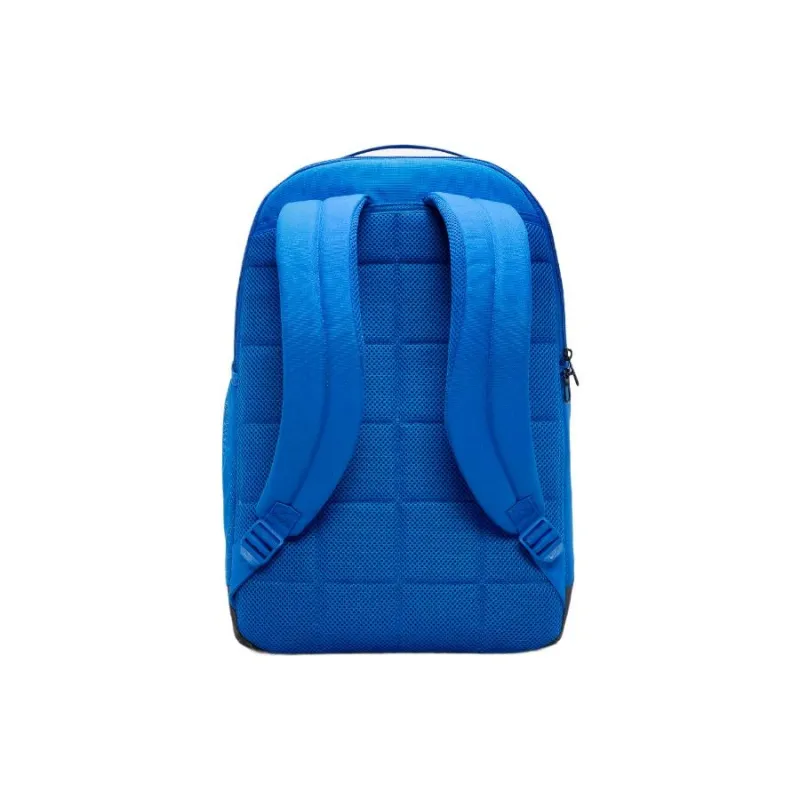 Nike Polyester Backpack Medium Size Men's Game Royal & Black & Metallic Silver-4
