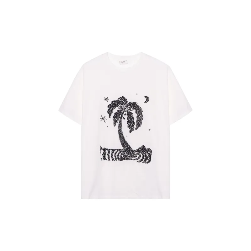 CELINE x Ed Broner FW22 T Shirt Men's White-0