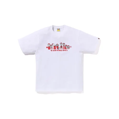 A BATHING APE Christmas Capsule Series T-Shirts Unisex