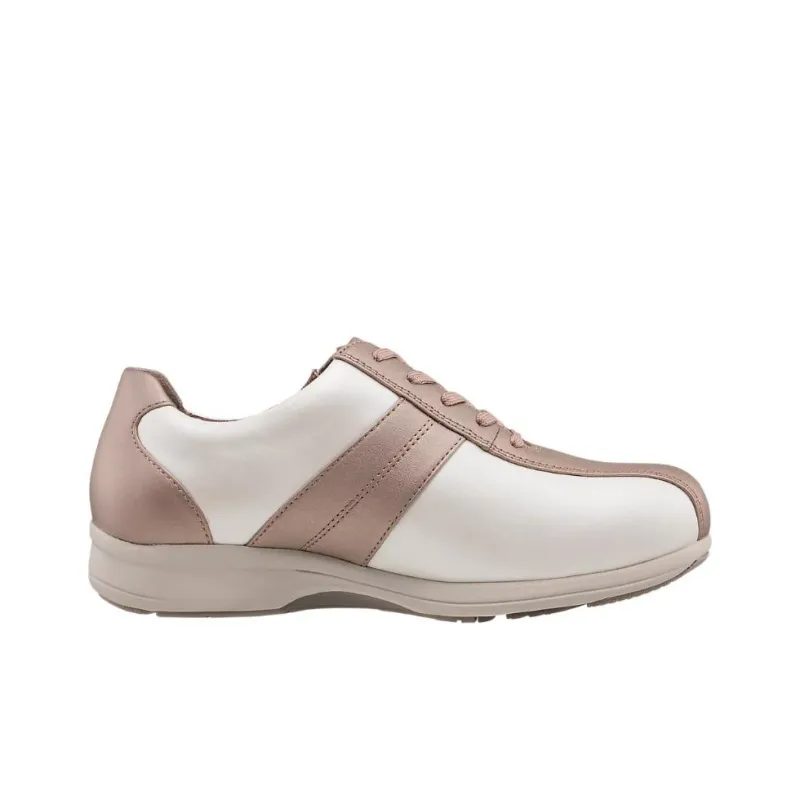 Asics Pedalla Ladies 4E Anti-Slip Wear-Resistant Casual Shoes Women's White Brown-1