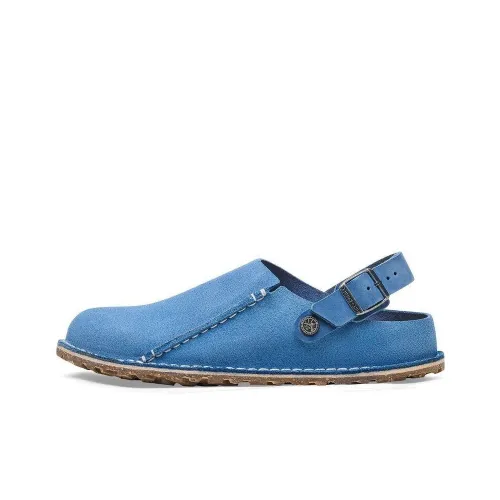 Birkenstock Low-Top Casual Shoes Unisex Blue Narrow Fit