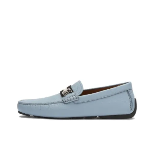 BALLY Loafers Men Blue