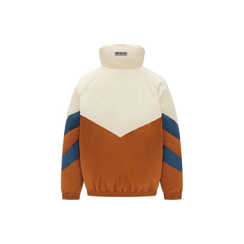 Reebok Down Jackets Women's Ecru/Brown/Lake Blue-1