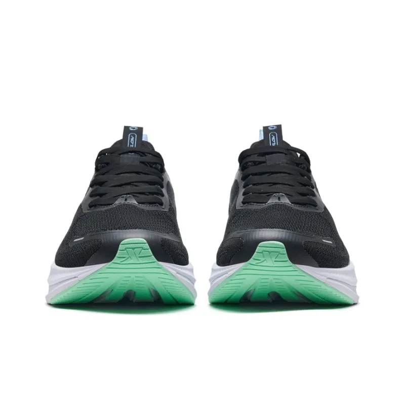 XTEP Hydrogen Wind 7.0 Cushioning, Slip Resistant, Lightweight Low Top Running Shoes Men's Extreme Night Wind-4