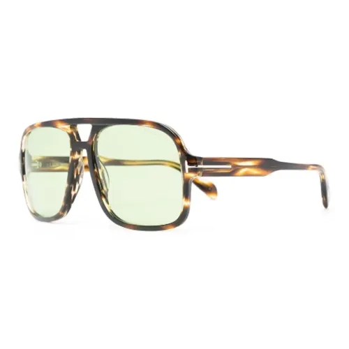 TOM FORD Eyewear Falconer Tortoiseshell-effect Sunglasses