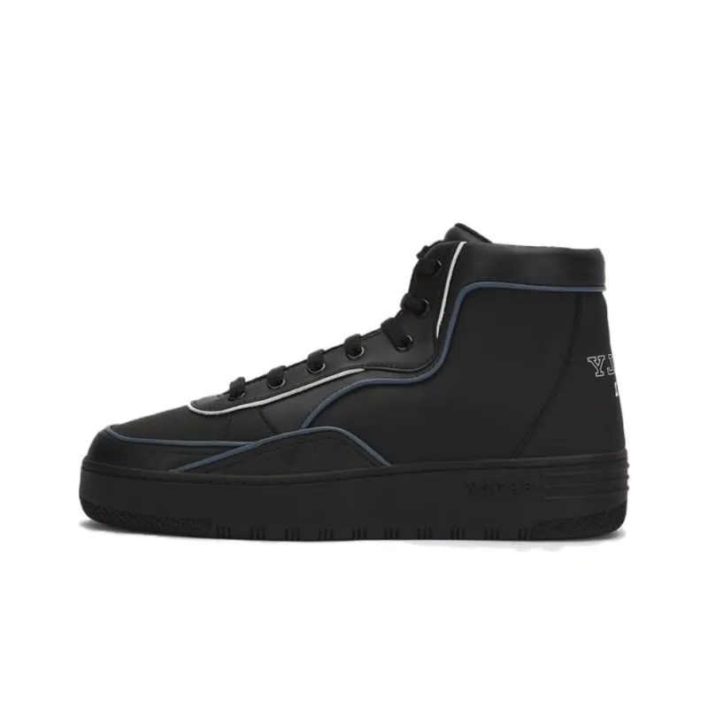 BALLY High Top Skateboard Shoes Men's Black-0