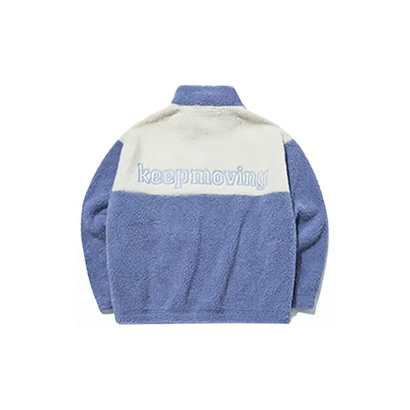 ANTA Life Collection Velvet Jackets Women's Oriole's Chirp Blue-1