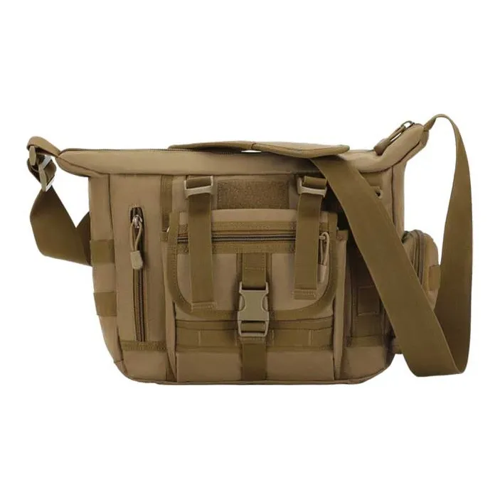 Explorers 600D Polyester Crossbody Bag Regular Men's Black/Army Green/Khaki-4