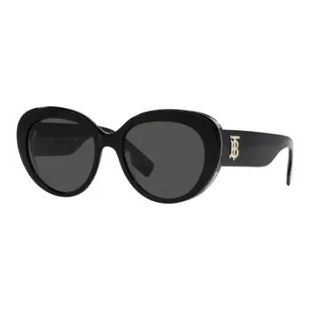 Burberry Acetate Cat Eye Sunglasses Women's Black