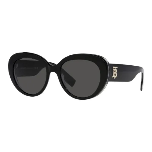 Burberry Acetate Cat Eye Sunglasses Women's Black