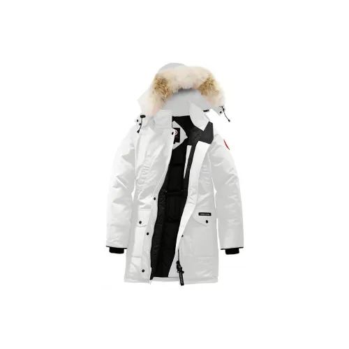 Canada Goose Trillium Parka For Women Polaris White Down jacket