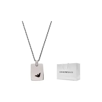 EMPORIO ARMANI Stainless Steel Necklaces Men's