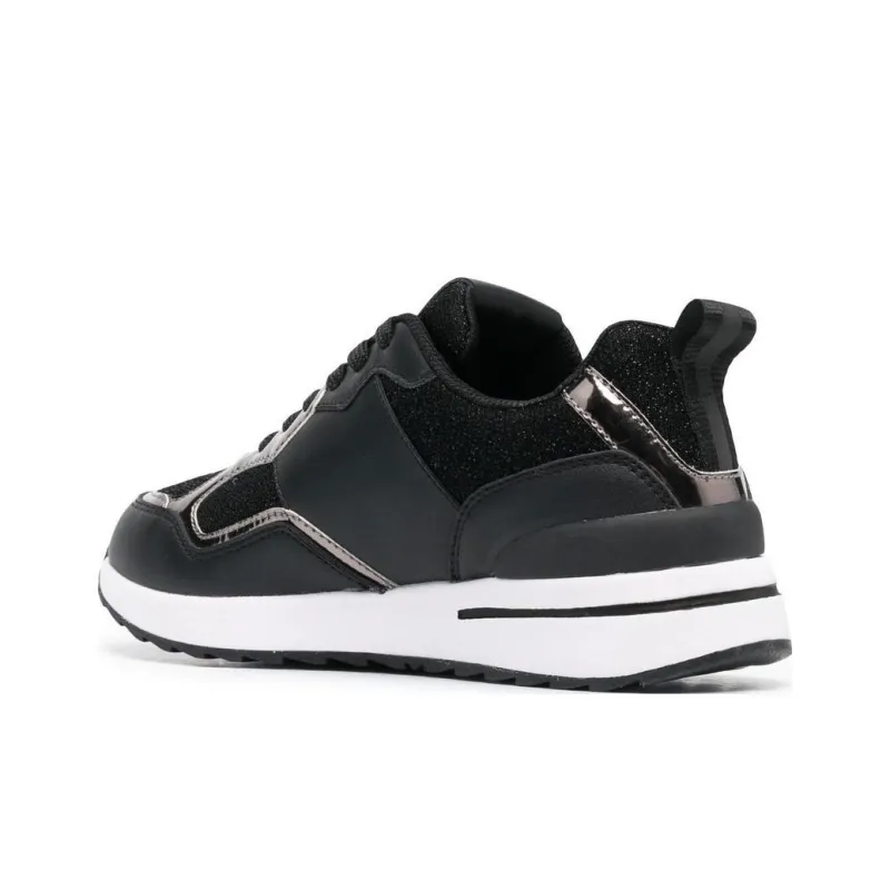 Just Cavalli Low-Top Casual Shoes Women's Black White-2