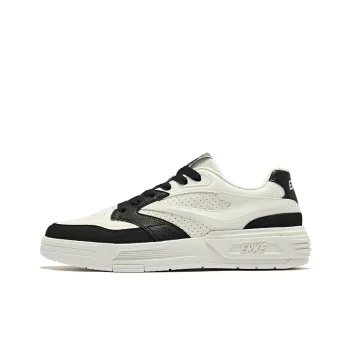 Erke Blade Anti Slip Wear Resistant Low Top Running Shoes Women's Microcrystal White/Jet Black