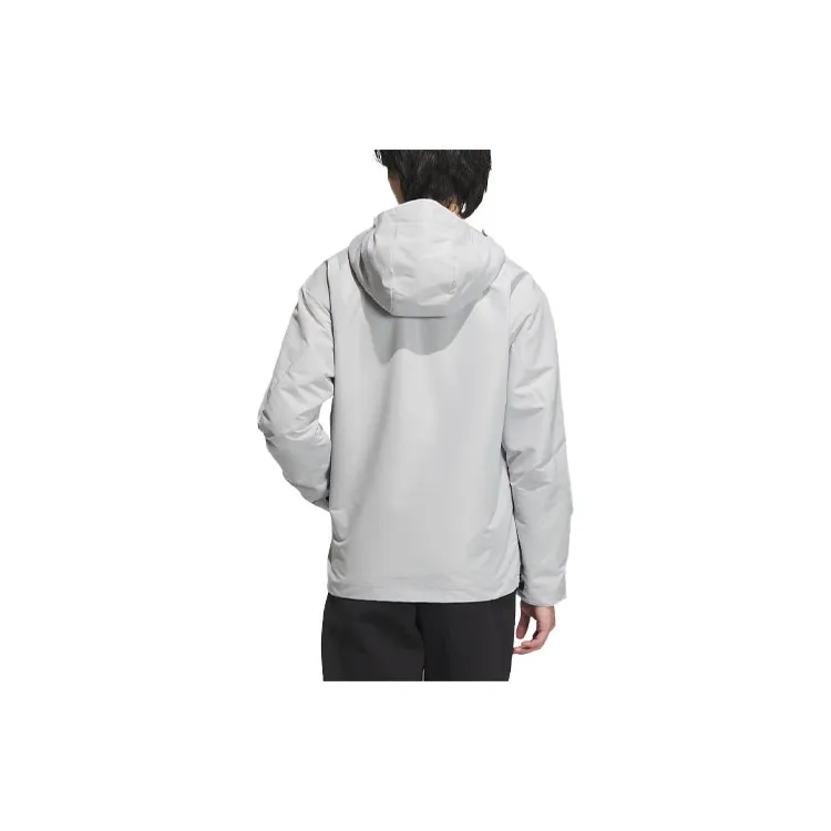 Adidas CITY ESCAPE Wind.Rdy City Escape Jacket Jackets Coats Men's Light Gray-1