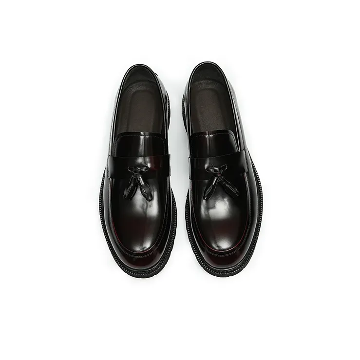 ASTON M.JAZZ Loafers Men Low Top Black/Red-11