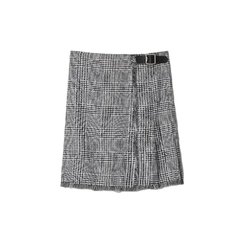 Burberry Casual Short Skirts Women's Monochrome