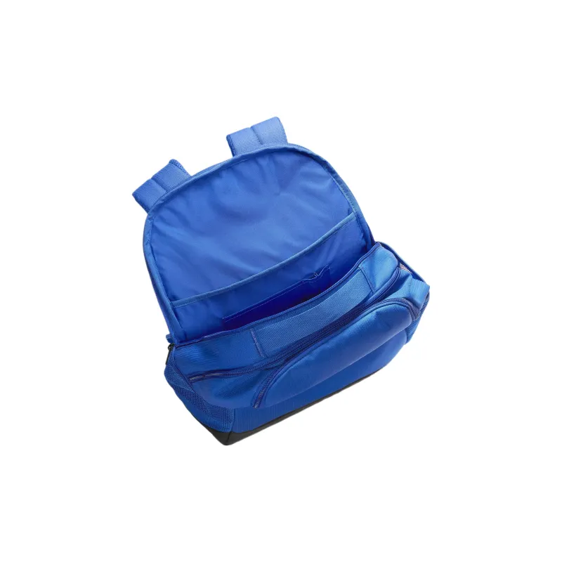 Nike Polyester Backpack Medium Size Men's Game Royal & Black & Metallic Silver-3