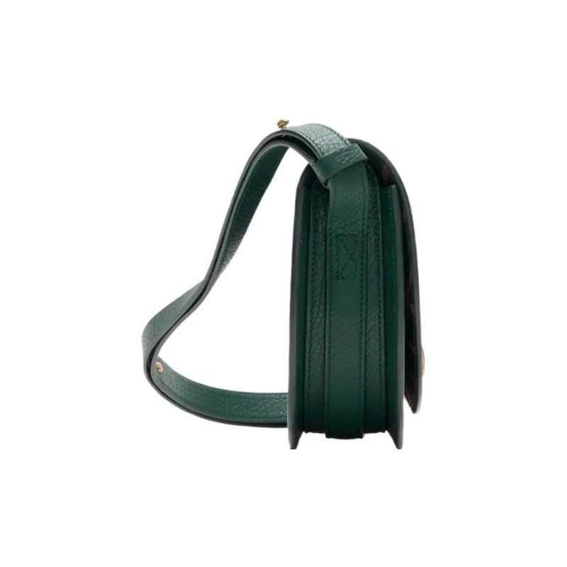 Burberry Calfskin Shoulder Bag Crossbody Bag Handbag Women's Vine Green-3
