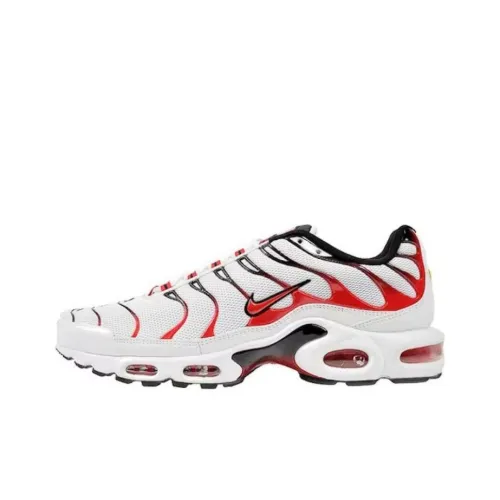 Nike Air Max Plus White Red Black