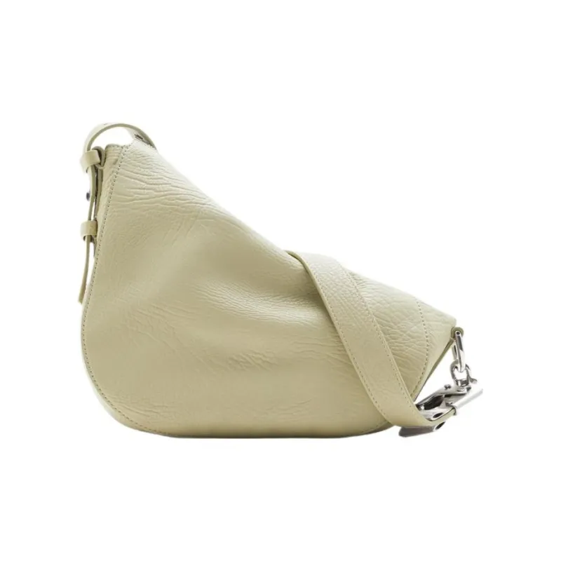Burberry Brushed Metal Accessories Knight Bag, Knight Bag, Handbag, Shoulder Bag Women's Light Green-2