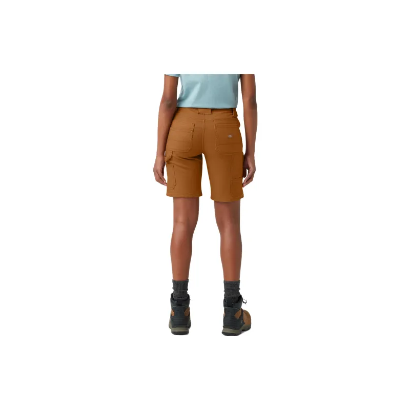 Dickies Flex Duratech Straight Fit Shorts 9 Casual Shorts Women's Yellow-1